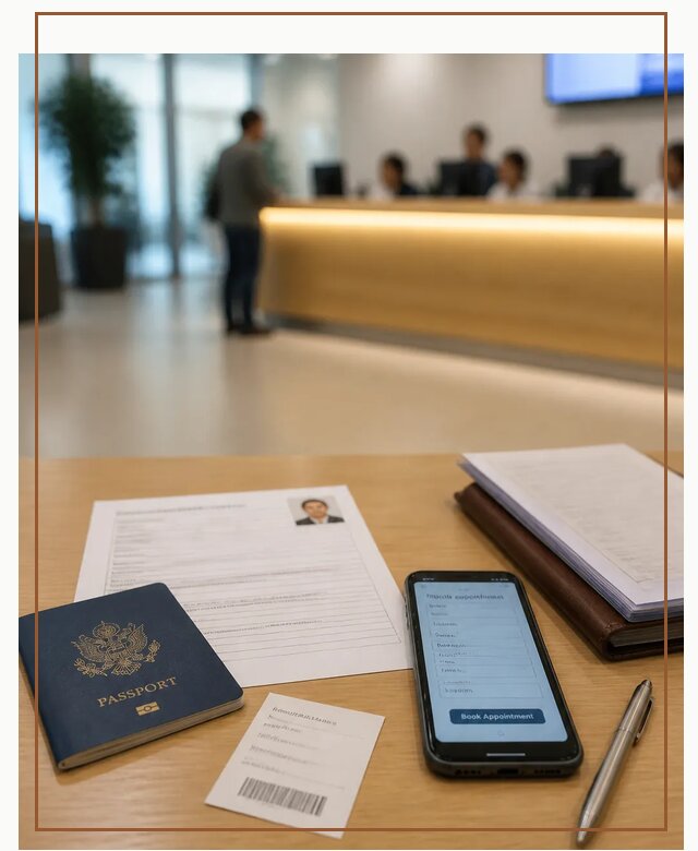 Запись в визовый центр в Пскове для подачи документов