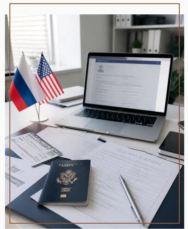 Оформление визы в США для туристов и бизнеса в Пскове