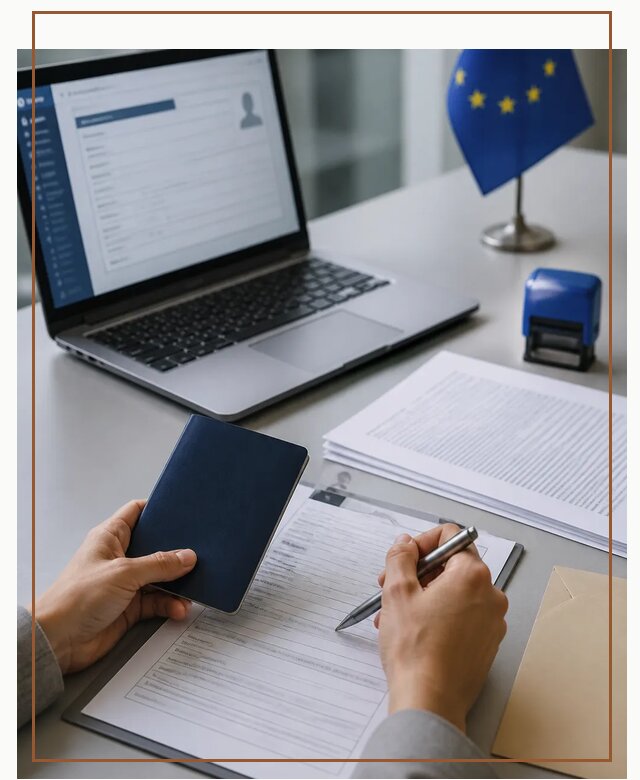 Оформление национальной визы D для переезда и работы в Пскове