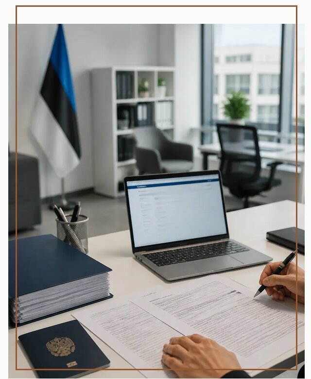 Оформление ВНЖ в Эстонии для переезда и легального проживания в Пскове