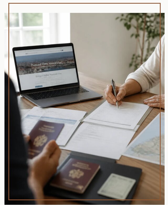 Оформление Digital Nomad и ВНЖ Португалии в Пскове